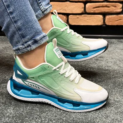 کتانی اسپرت مردانه مدل NIKE Air Griffey رنگ سفید فسفری