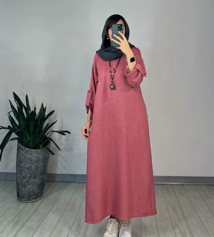 مانتو بلند آویشن 1