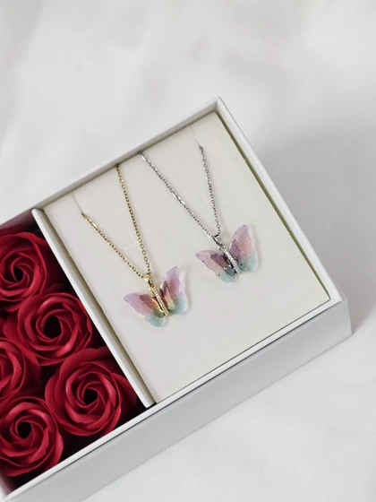 گردنبند پروانه کد 2 🦋