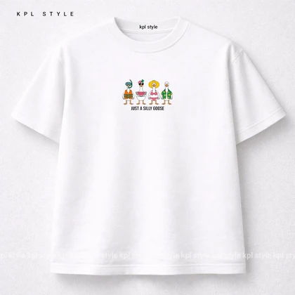 تیشرت باکسی 100٪ پنبه با چاپ مینیمال گرافیکی | کد 1322