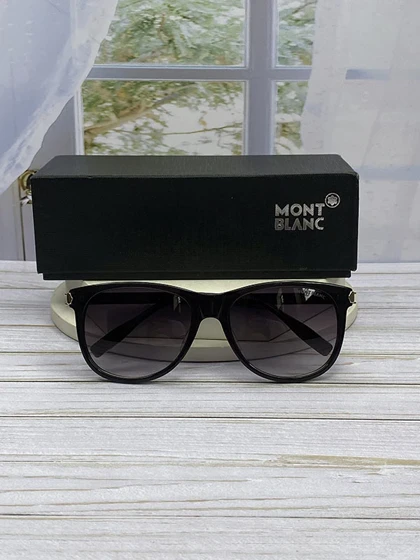 عینک آفتابی مون بلان مدل MB0031S فریم استات و کائوچو، عدسی پلی‌کربنات UV400 با کیفیت لوکس
