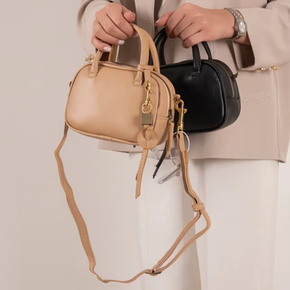 کیف کوچک صندوقی اویزدار ZARA