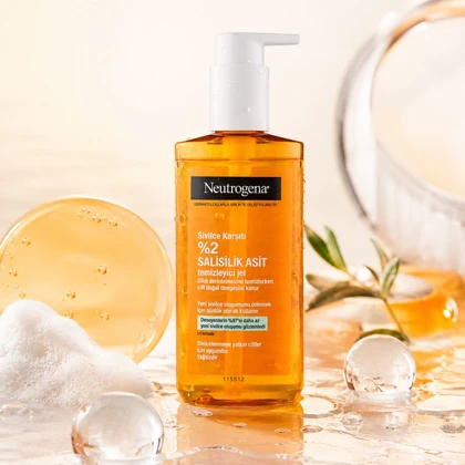 ژل شستشوی صورت ضد جوش نوتروژینا Neutrogena مدل Sivilce Karşıtı حجم 200ml