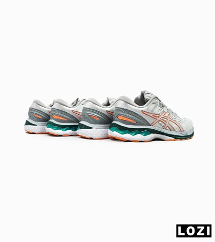 کتانی بزرگ پا طوسی روشن نارنجی ASICS GEL-KAYANO 27