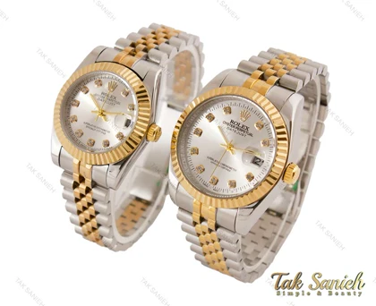 ساعت ست رولکس مدل دیت جاست Rolex-3639-S