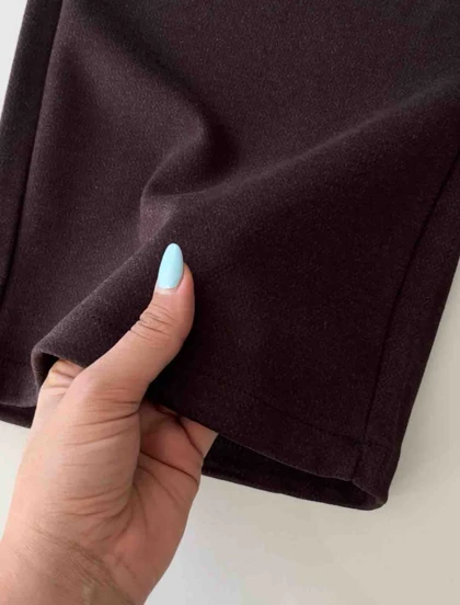 شلوار مخمل بگ زنانه وارداتی - کد 938