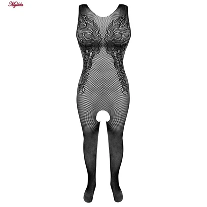 سرهمی فانتزی زنانه مدل فاق باز کد 4855-7123 رنگ مشکی
