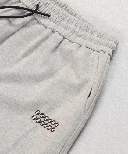 شلوار جاگر مردانه کمر کشی ملانژ 1706