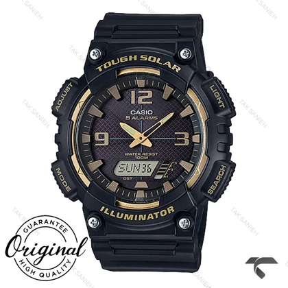 ساعت کاسیو مردانه AQ-S810W-1A3V اصل ایندکس طلایی Casio-11850-G