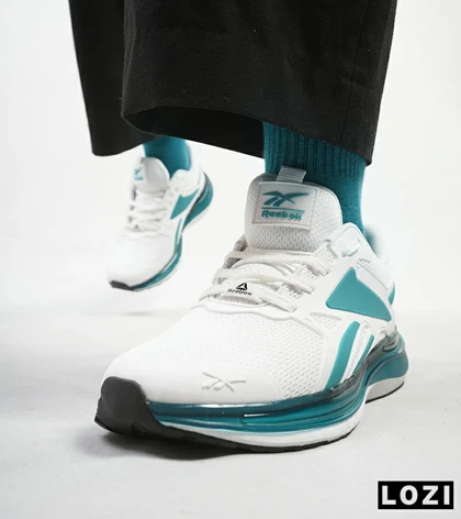 کفش کتانی ورزشی ریباک سفید سبزدریایی Reebok Fusium Run