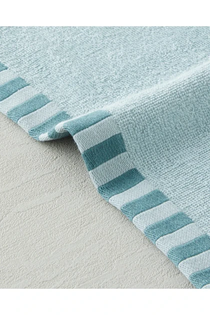 حوله دست English Home مدل Stripe Edge پنبه‌ای