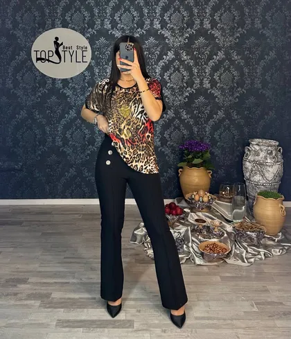 بلوز پلنگی کد : 8011