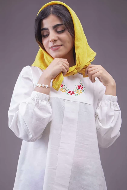 تونیک لینن مدل کهربا کد 159