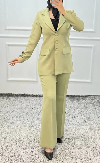 کت و شلوار زنانه شیک مدل آتوسا