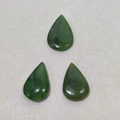 3 عدد سنگ یشم معدنی مناسب نیم ست