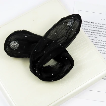 بامتل مو زنانه مدل فر گوجه ای کد 3155