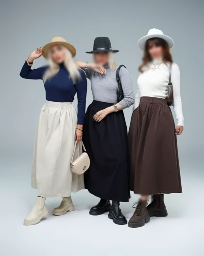 دامن مدل نغمه کد 50261