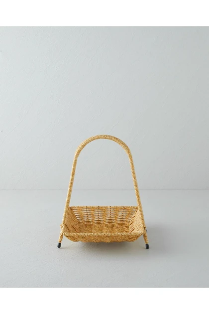 ظرف سرو پلاستیکی English Home مدل Wicker - قهوه‌ای روشن