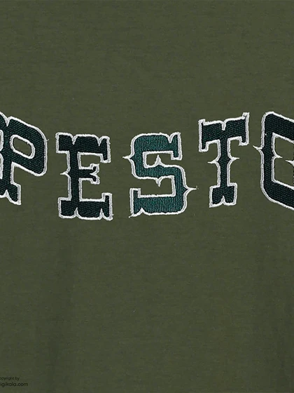 تیشرت باکسی پستو