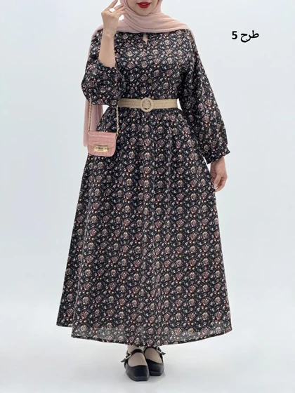 4344-شومیز و دامن فیروزه