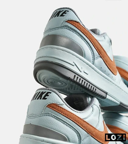 کفش بزرگ پا آبی طوسی نارنجی Nike Gama Force Sail