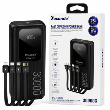 خرید پاوربانک 30000 یوسوندا مدل Y-P101