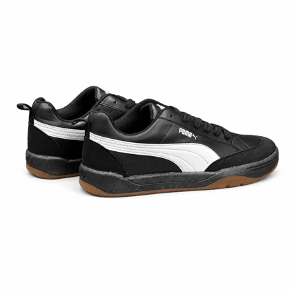 کفش کتانی بزرگ پا مدل پوما مشکی سفید Puma