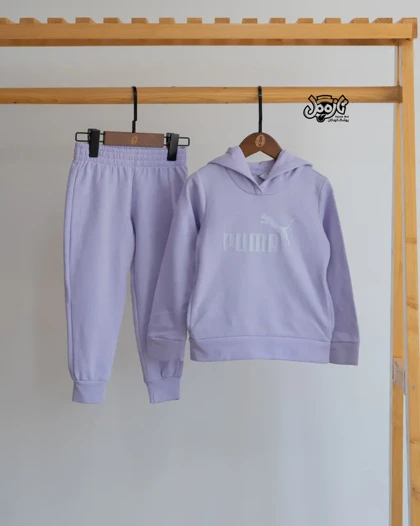 ست هودی شلوار puma کرکدار