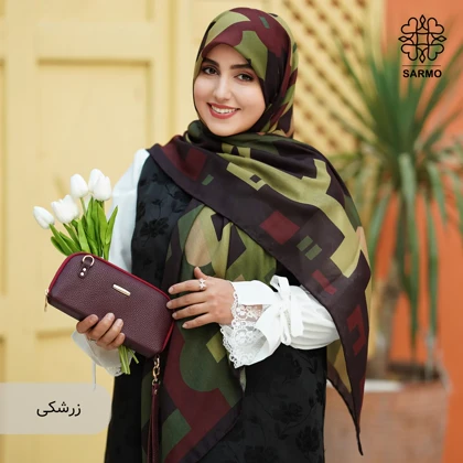 روسری نخ پنبه کوچه نگار