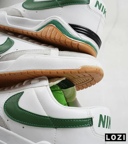 کفش نایک بلیزر Nike Blazer سفید سبز مردانه و زنانه
