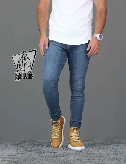شلوار جین آبی تیره ZARA