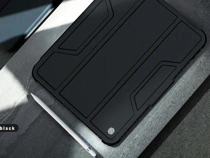 کاور کلاسوری بامپردار آیپد 10 و 10.9نیلکین Nillkin Apple iPad 10/10.9 2022 Bumper Leather Case Pro