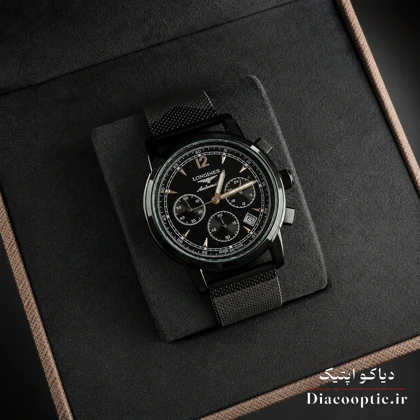ساعت مچی مردانه برند Longines سه موتور مدل DO1157 حصیری