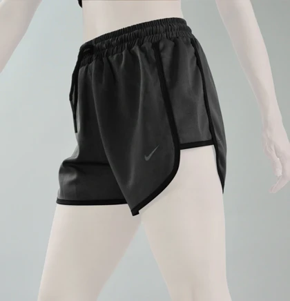 شلوارک ورزشی زنانه نایک مدل Dri Fit-4B0148 بنفش تیره