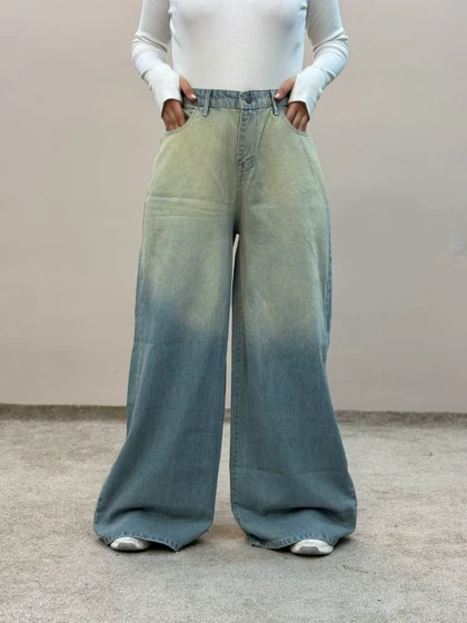 شلوار جین فول بگ تینت بروسو