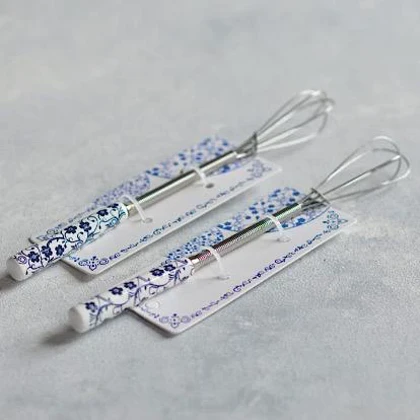 همزن دستی مدل دنی هوم طرح گل آبی /s74