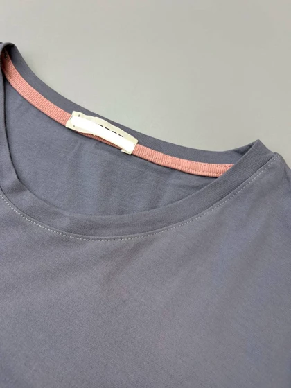 تیشرت لانگ گلدوزی شده کد3862