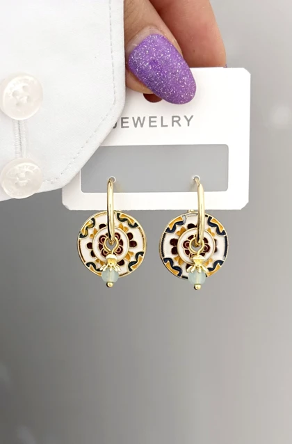 گوشواره میناکاری خاص زنانه 797