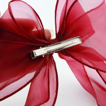 گیره مو فرانسوی مدل پاپیون حریری