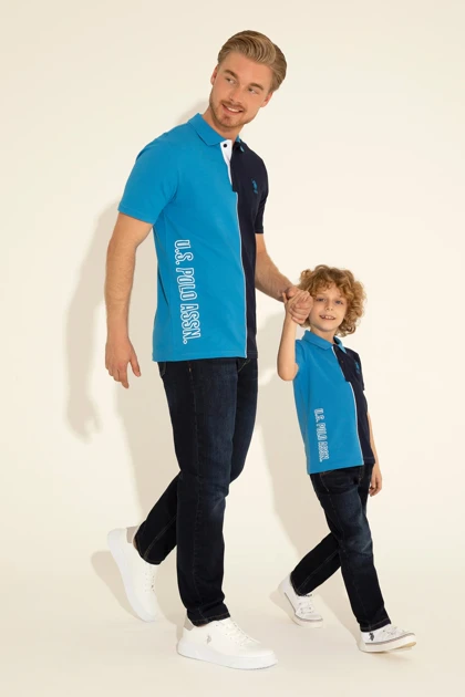 تیشرت یقه پولو مردانه اورجینال assn u.s.-polo-assn.