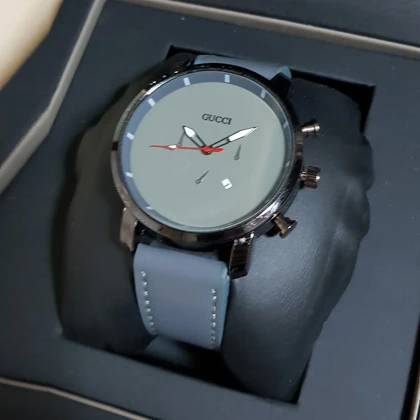 ساعت مچی مردانه Gucci مدل Slip(طوسی)