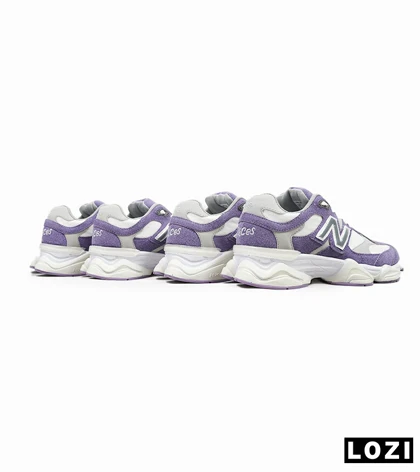 کفش کتانی زنانه بنفش سفید طوسی NEW BALANCE 9060