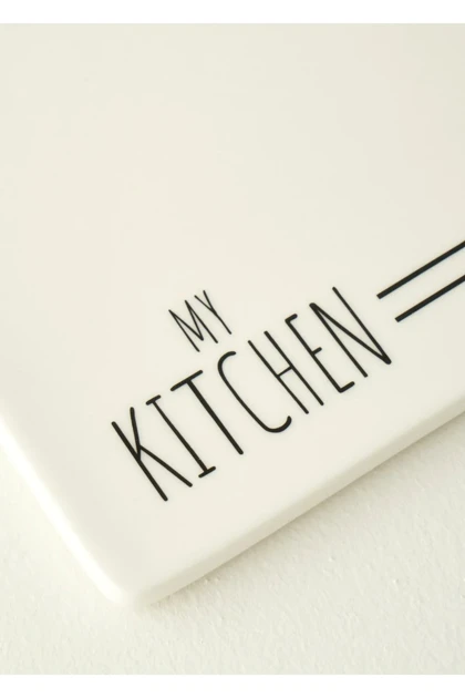 تخته سرو و برش Bella Maison مدل My Kitchen پرسلان - سفید