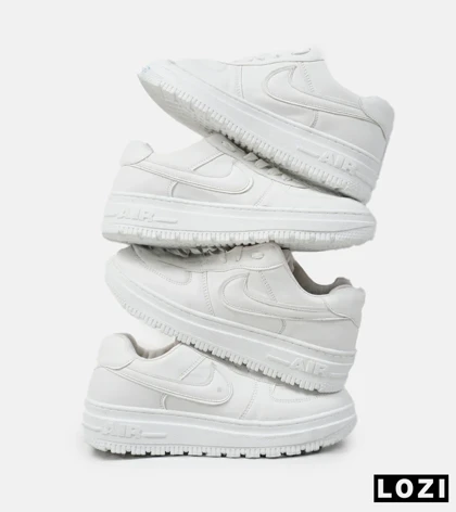 کفش کتانی بزرگ پا سفید نایک NIKE AIR FORCE مدل 4095