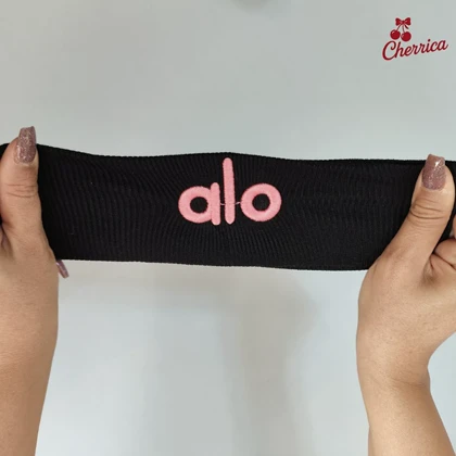 هد بند دخترانه الو alo مشکی کد 27