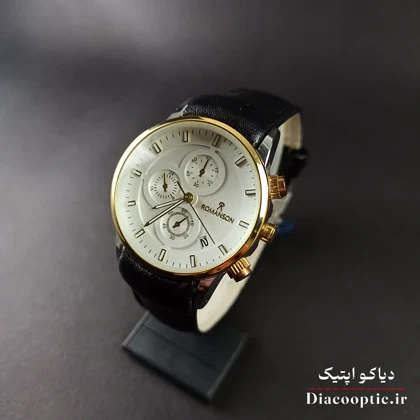 ساعت مچی زنانه موتور ژاپن برند رمانسون مدل DO1229 بند چرمی