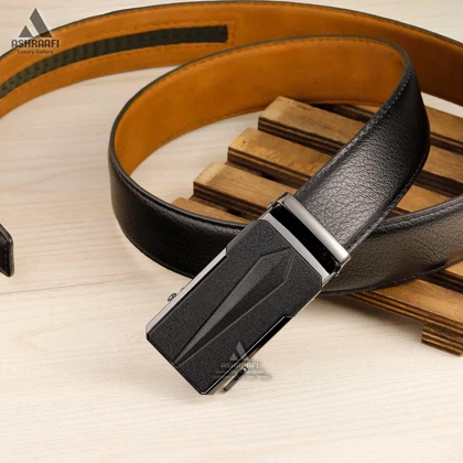 کمربند چرمی ریلی Leather Ratchet Belt BL70