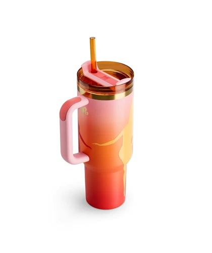 تامبلر 1200 میل استنلی جعبه کادویی طرح باربی - stanley