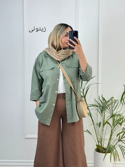 مانتو لینن آرمیلا ( دارای ایرا جزئی )