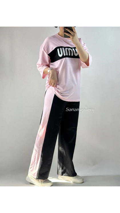 ست تیشرت و شلوار میومیو زنانه 90890